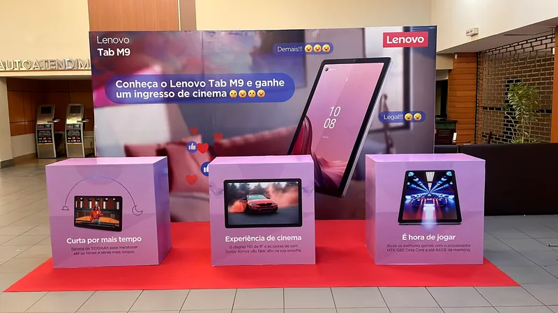 Display Promocional Interativo Lenovo (2) - QSign
